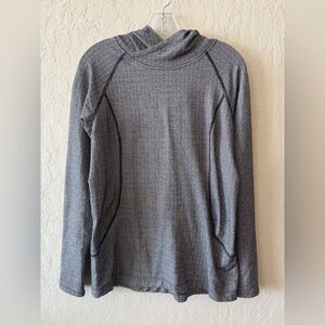 Women’s Patagonia Gray Turtleneck Hoodie Pullover size small